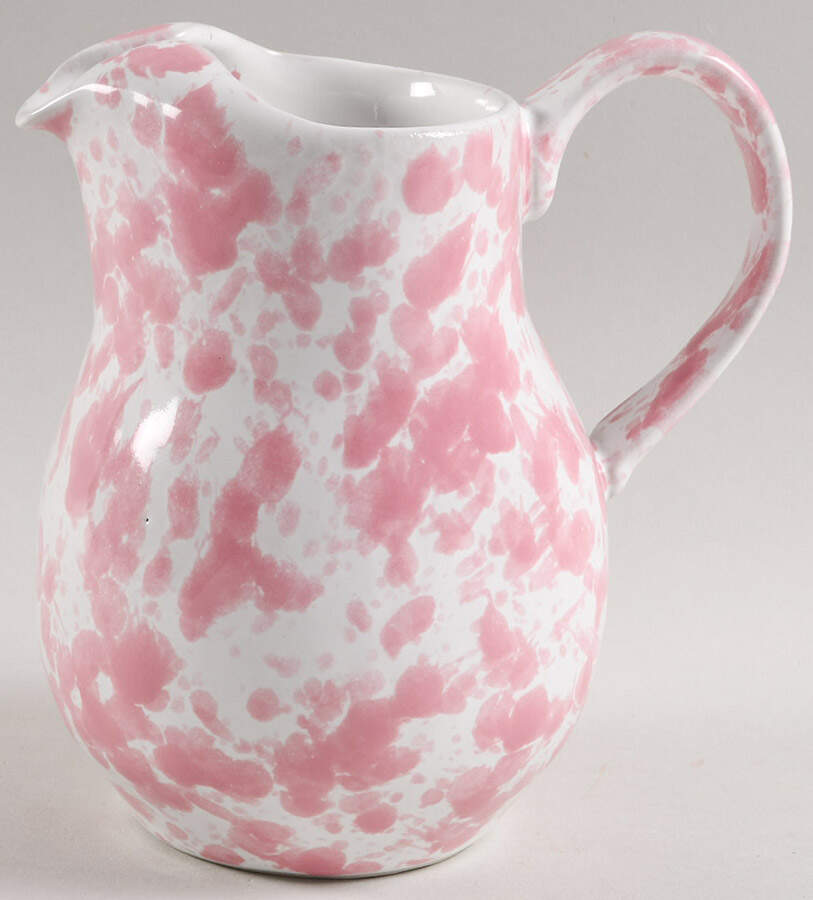 Agate Pink 20 Oz Pitcher by Bennington Potters-1