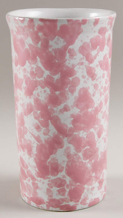 Agate Pink Utensil Holder by Bennington Potters-1