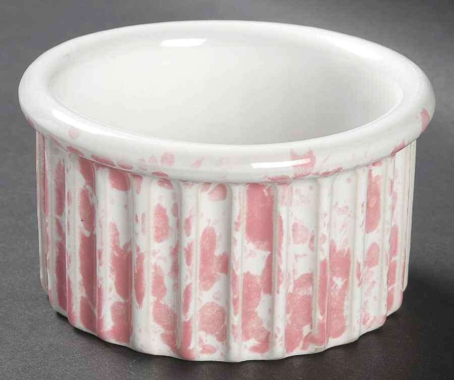 Agate Pink Ramekin by Bennington Potters-1