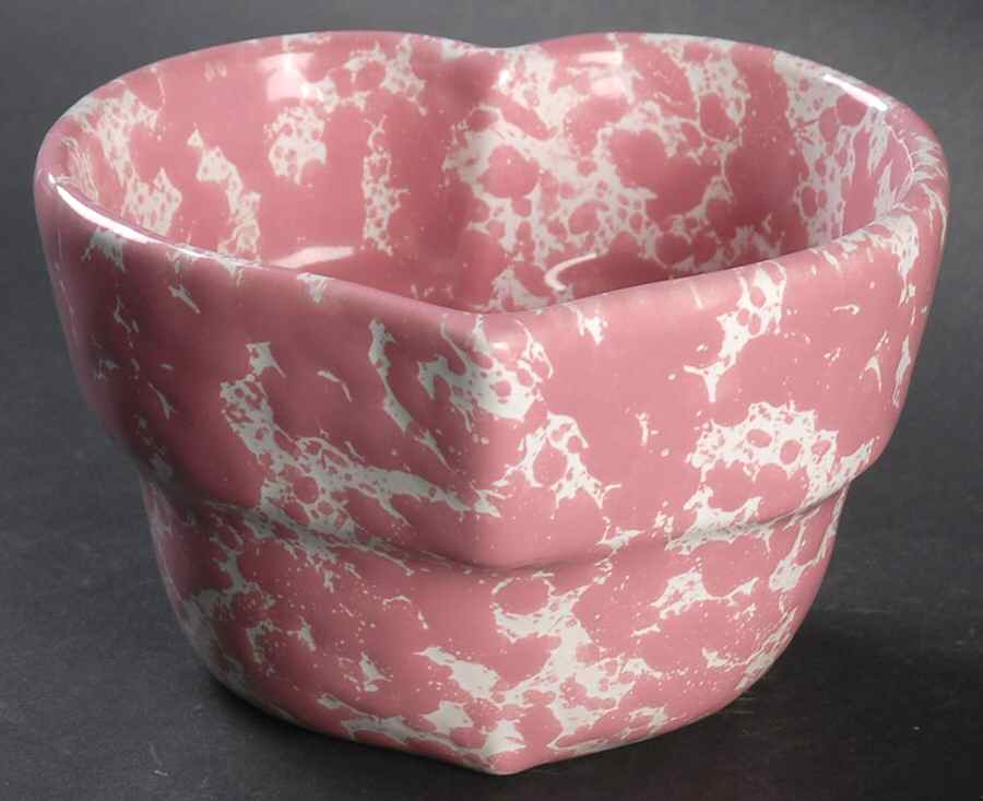 Agate Pink Dip Bowl for Chip & Dip Set by Bennington Potters-1