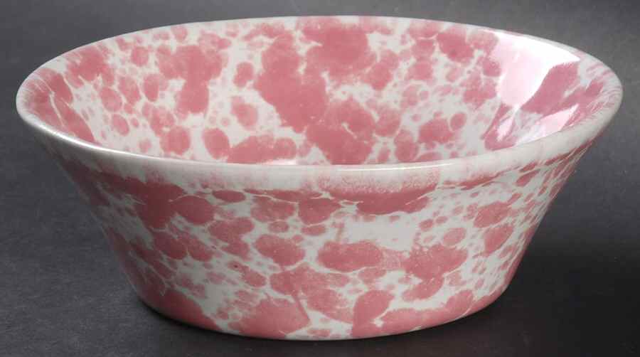 Agate Pink Individual Soup/Salad Bowl by Bennington Potters-1