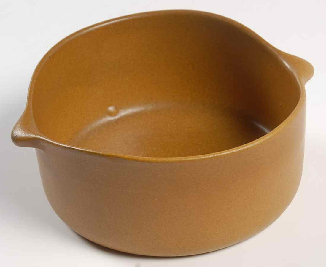 Tawny Lugged Fruit/Dessert (Sauce) Bowl by Bennington Potters-1
