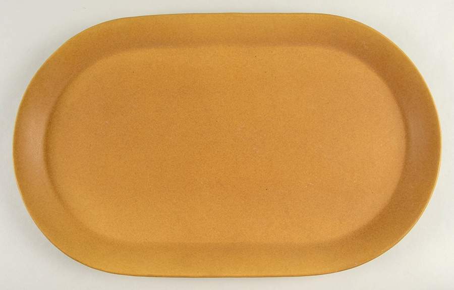 Tawny 18" Oval Tray by Bennington Potters-1