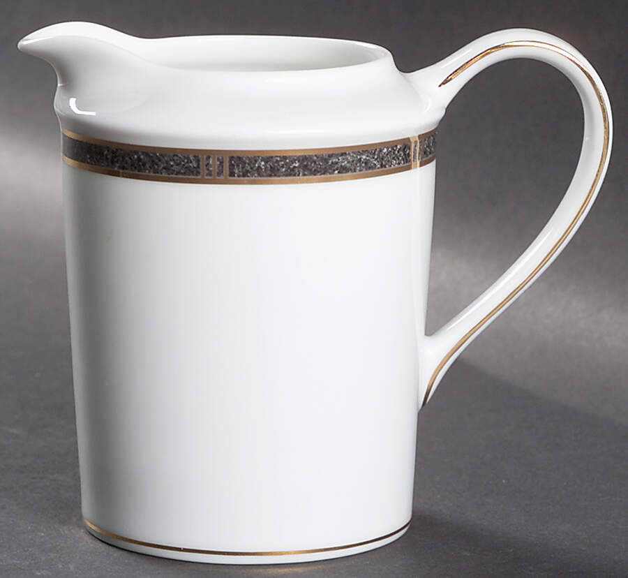 Antinea Anthracite Creamer by Bernardaud-1