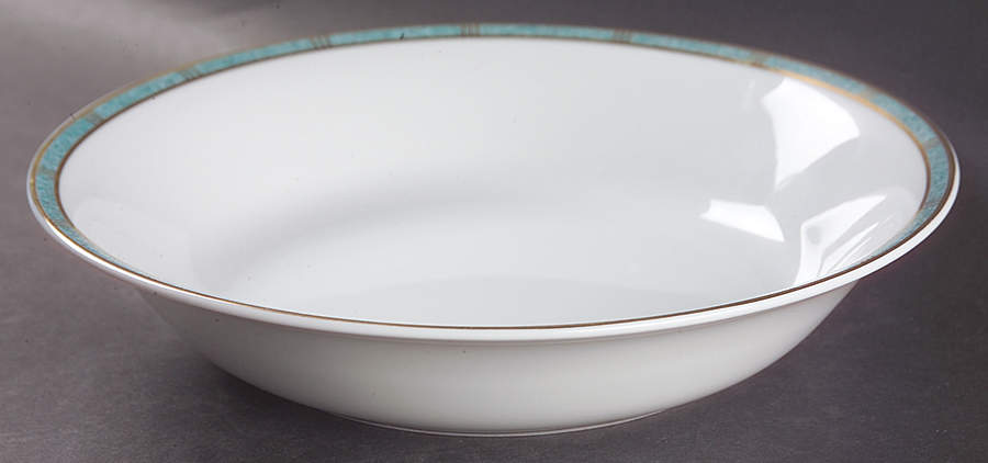 Antinea Vert 9" Round Vegetable Bowl by Bernardaud-1