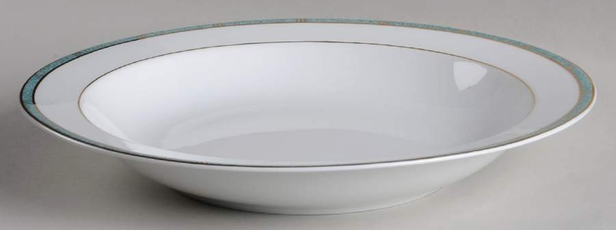 Antinea Vert 11" Pasta Serving Bowl by Bernardaud-1