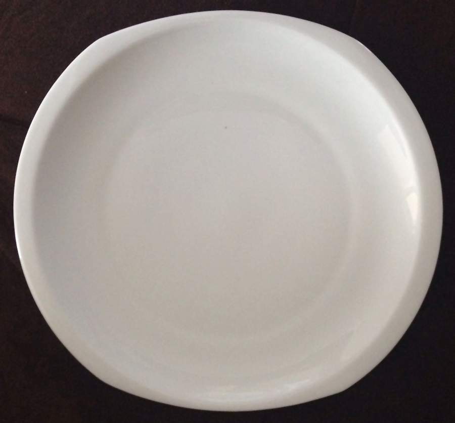 Aries White Luncheon Plate by Bernardaud-1