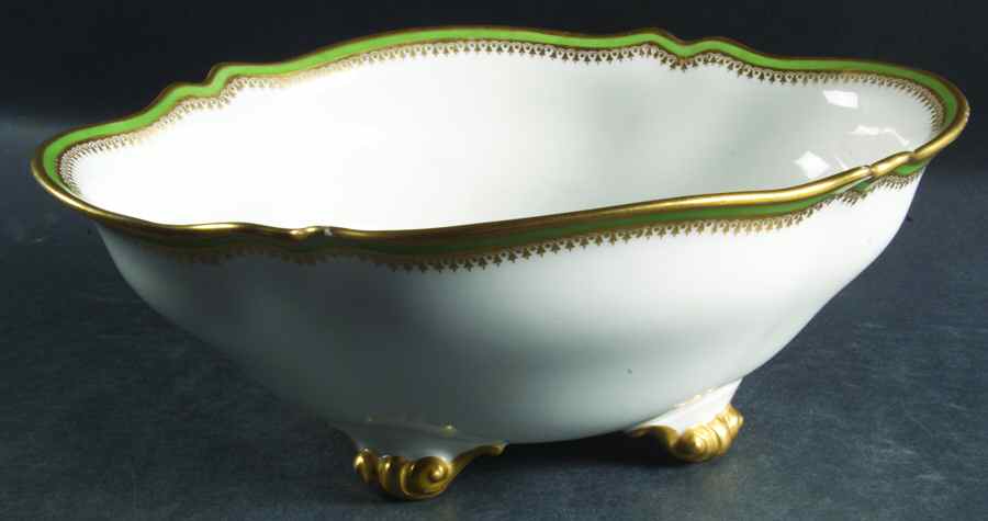 BER20 10" Oval 4-Toed Bowl by Bernardaud-1