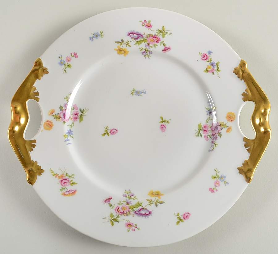 BER3 Handled Cake Plate by Bernardaud-1
