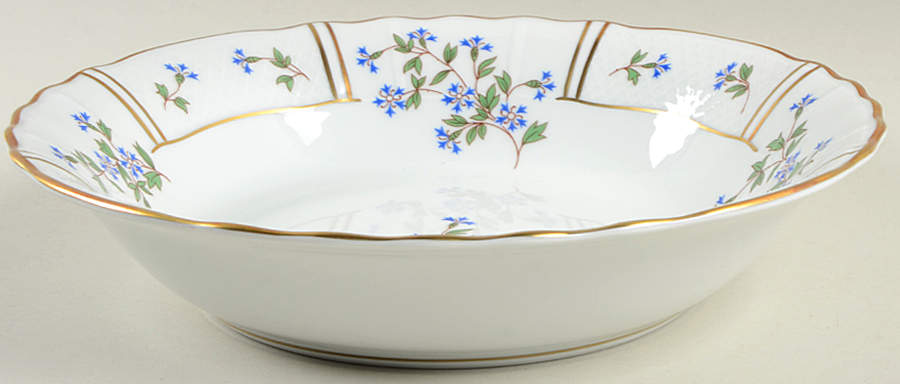 Bleuets 9" Round Vegetable Bowl by Bernardaud-1