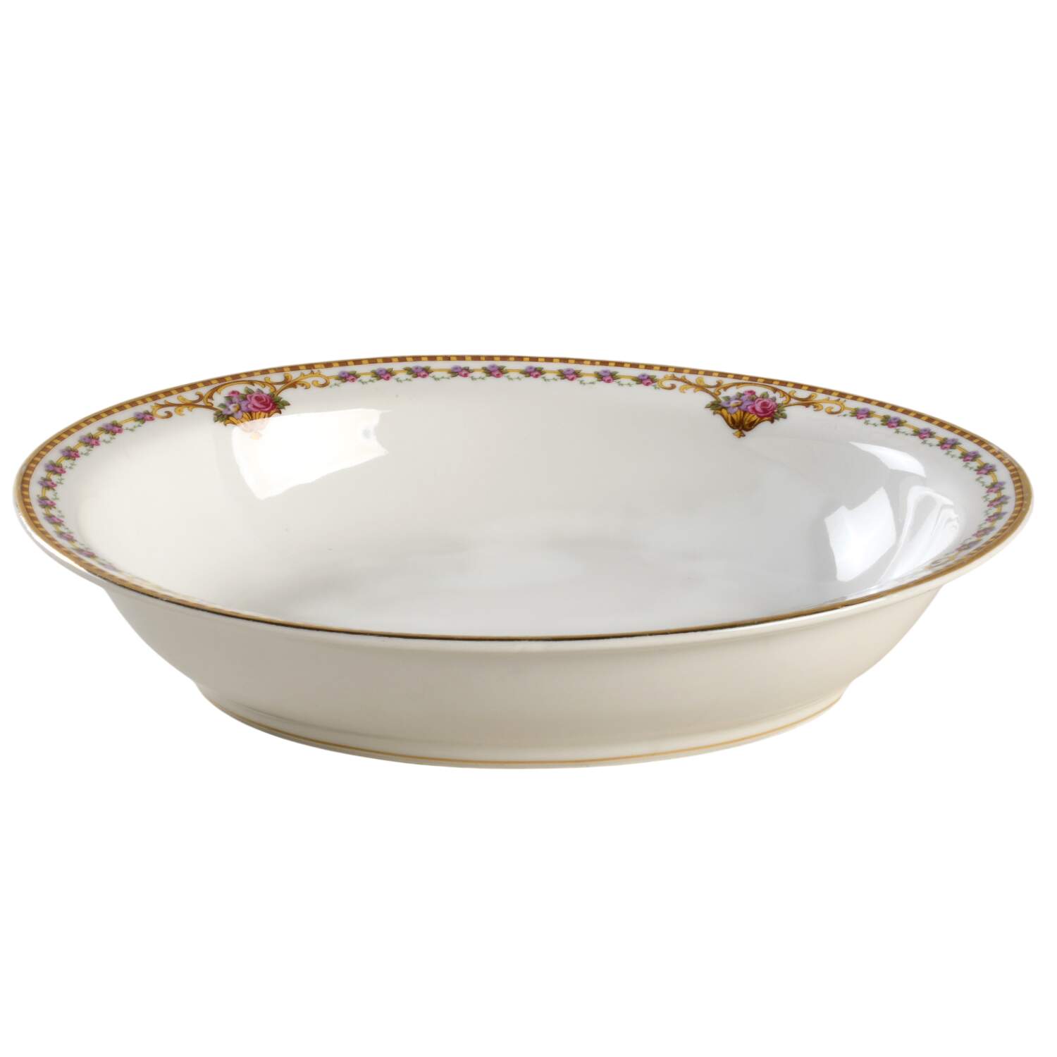 Chamberry 9" Oval Vegetable Bowl by Bernardaud-1