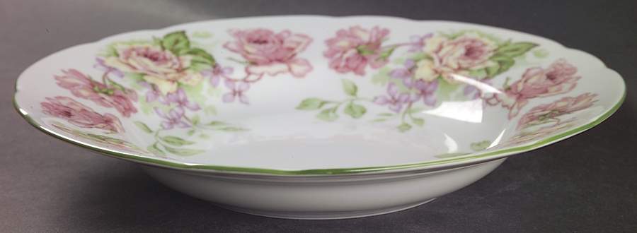 Eugenie De Montijo Large Rim Soup Bowl by Bernardaud-1