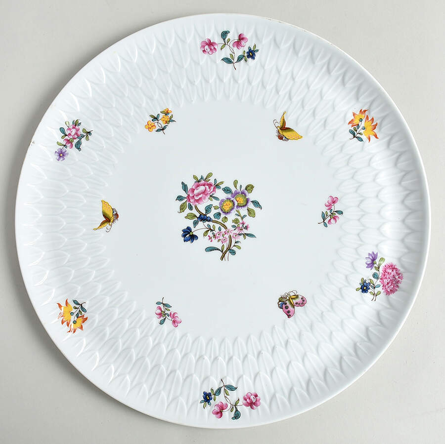 Fleurs Des Indes 12" Tart Plate by Bernardaud-1