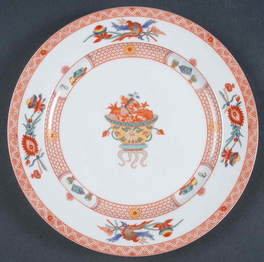 Fou Tcheou Salad Plate by Bernardaud-1