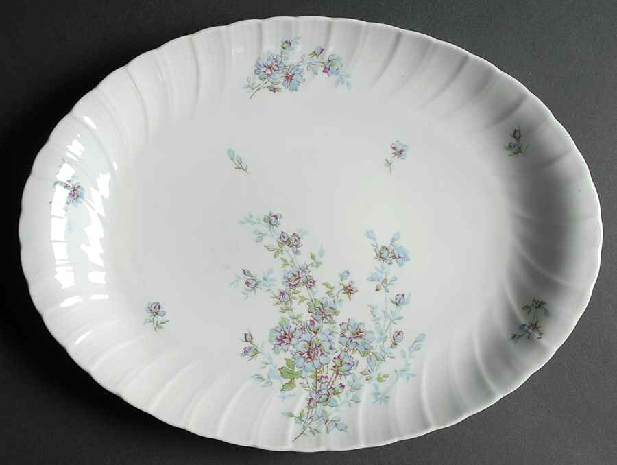Gabrielle 13" Oval Serving Platter by Bernardaud-1