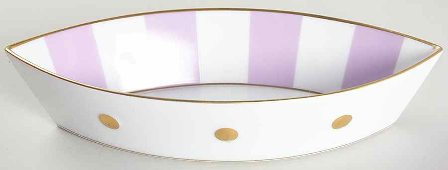 Lipari Lavender 8" Oval Tray by Bernardaud-1