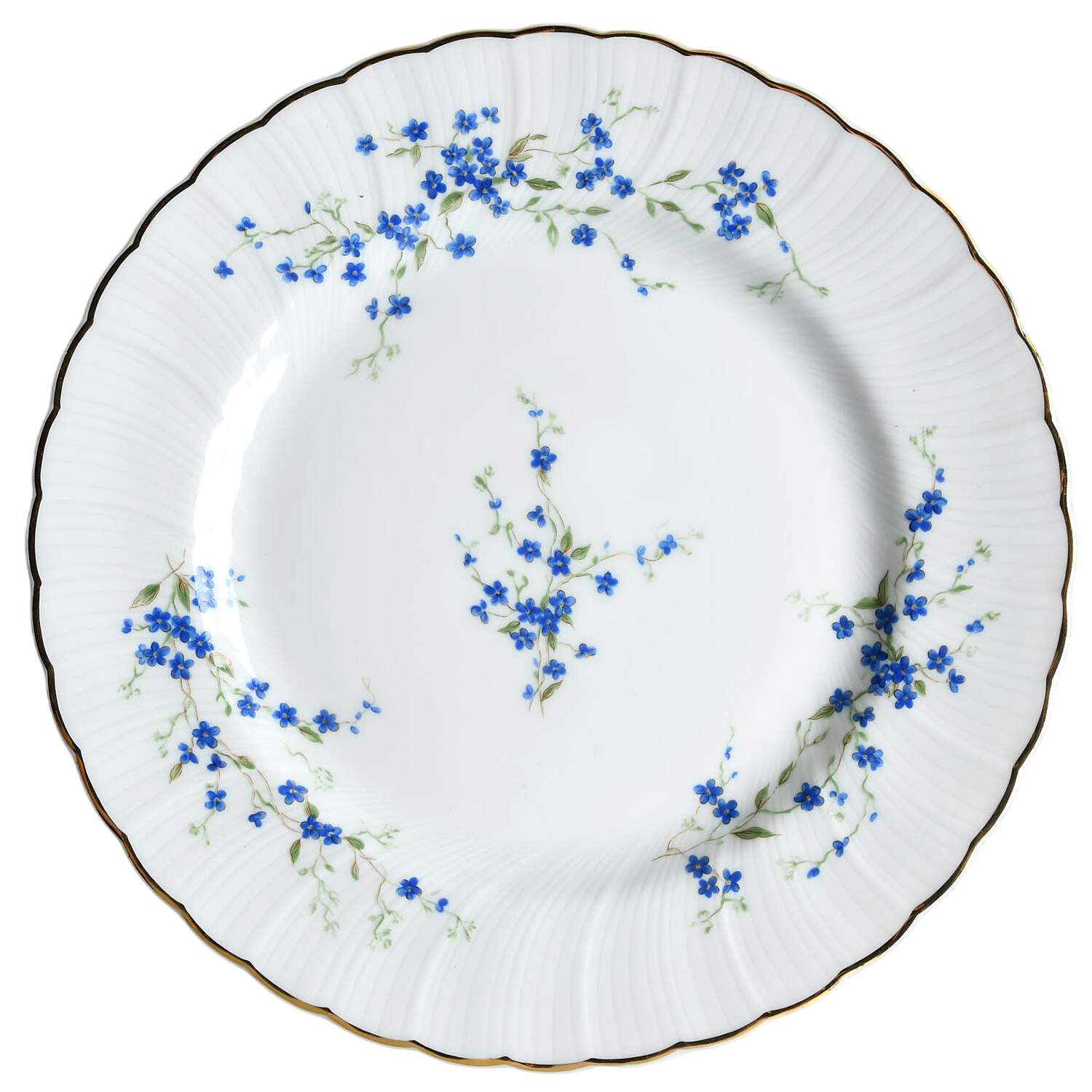 Myosotis Luncheon Plate by Bernardaud-1
