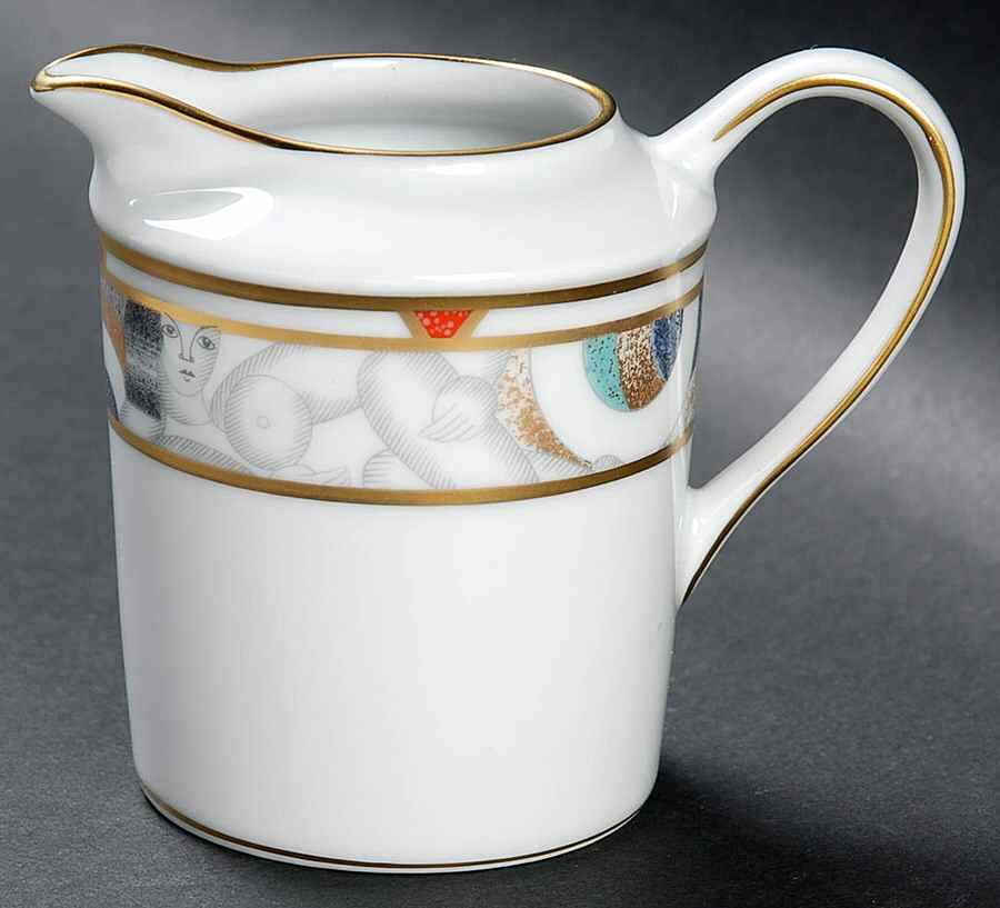 Paris (Geometric Nudes) Mini Creamer by Bernardaud-1