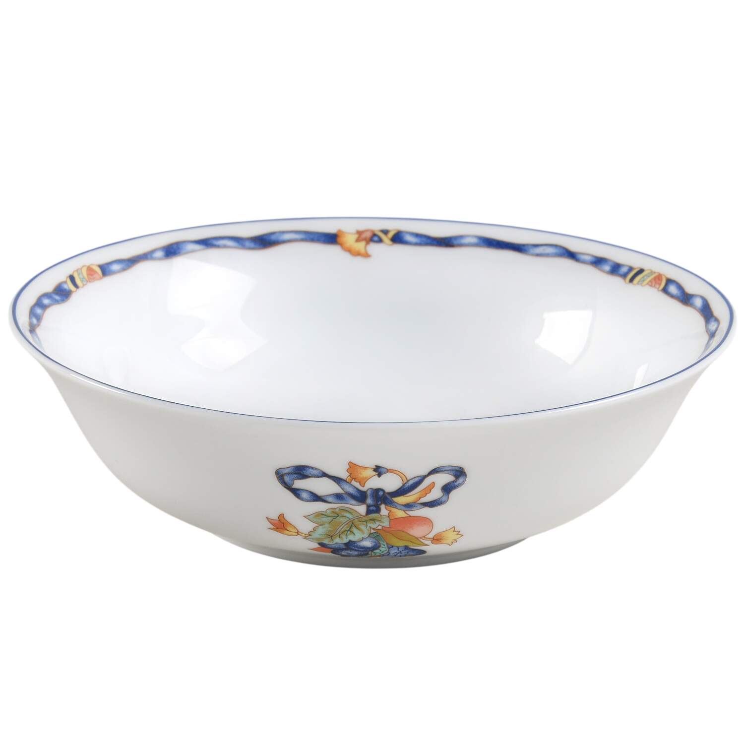 Ruban Bleu 7" Salad Serving Bowl by Bernardaud-1