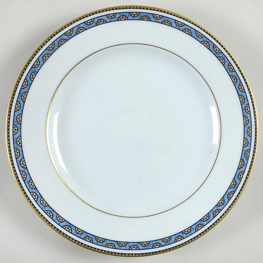 Stella Blue Bread & Butter Plate by Bernardaud-1