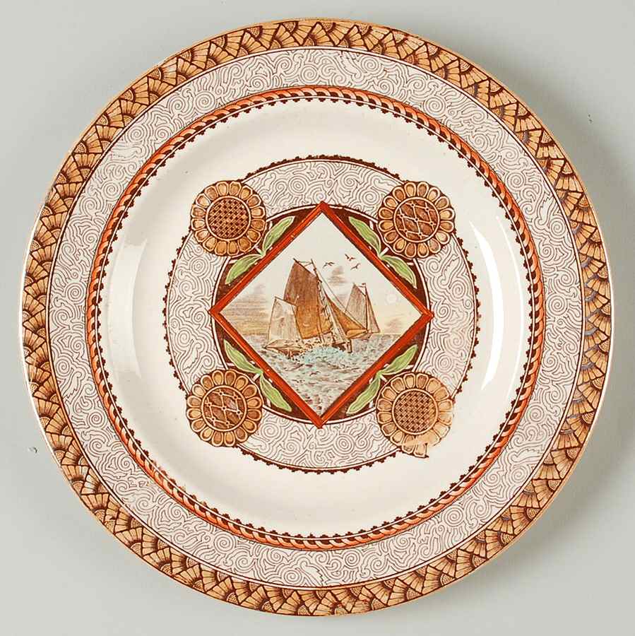 Wisconsin Luncheon Plate by Brownfield-1