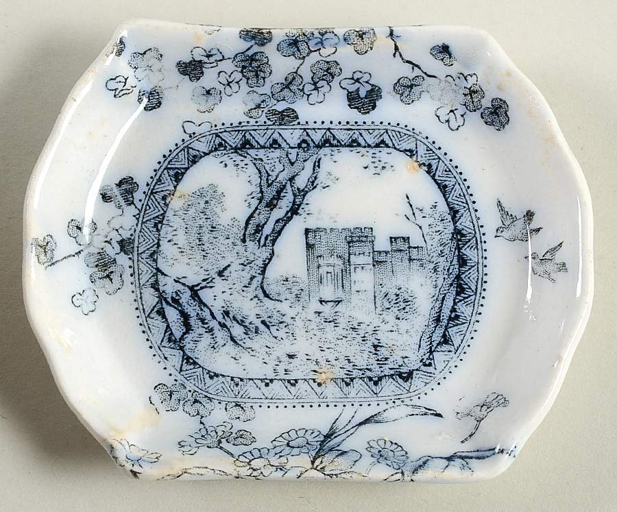Woodland Blue Tea Bag Holder by Brownfield-1