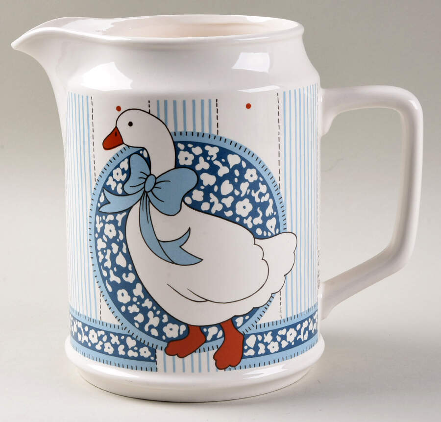 Blue Goose 54 Oz Pitcher by Baker, Hart & Stuart-1