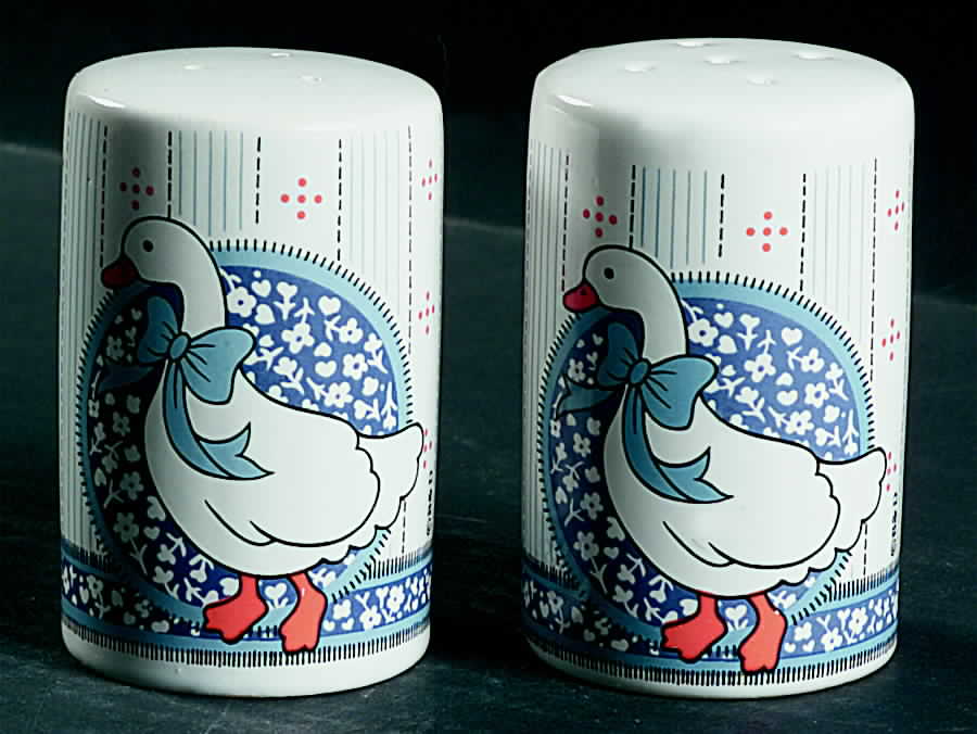 Blue Goose Salt & Pepper Set by Baker, Hart & Stuart-1
