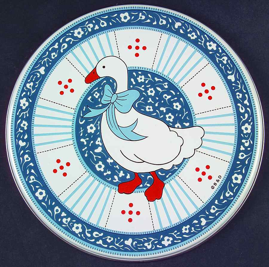 Blue Goose 8" Steel Individual Stove Cover by Baker, Hart & Stuart-1