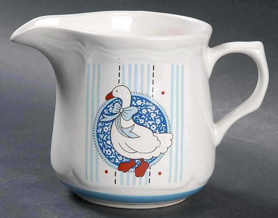 Blue Goose Creamer by Baker, Hart & Stuart-1