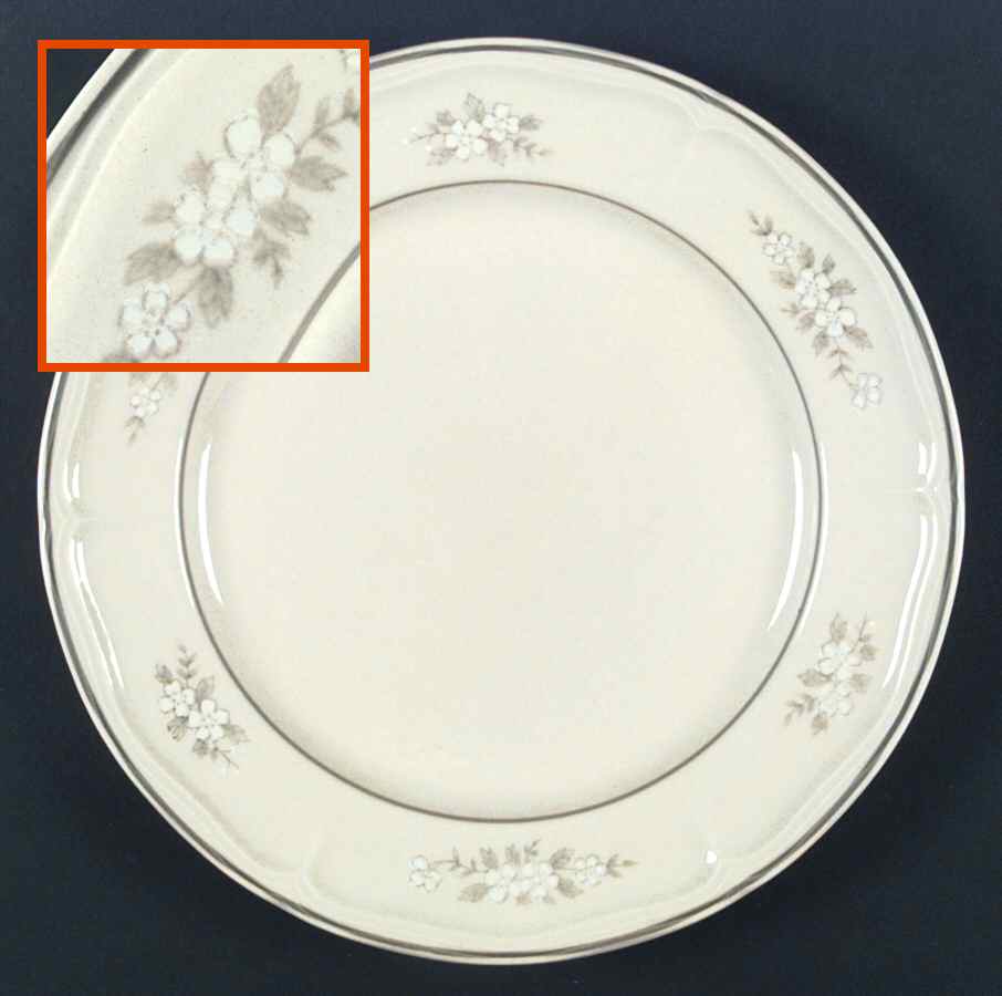Christine Dinner Plate by Baker, Hart & Stuart-1