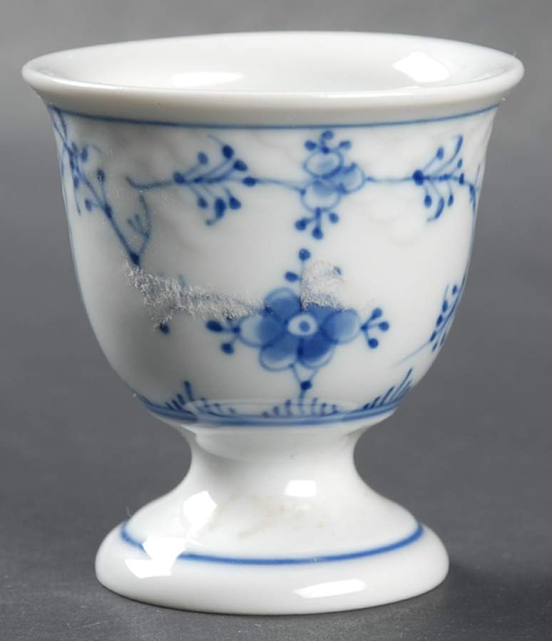 Blue Traditional (No Trim) Single Egg Cup by Bing & Grondahl-1