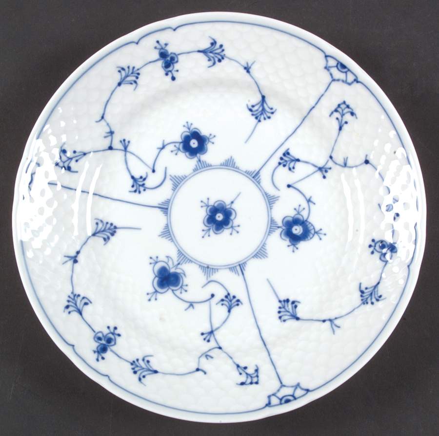 Blue Traditional (No Trim) Salad Plate by Bing & Grondahl-1