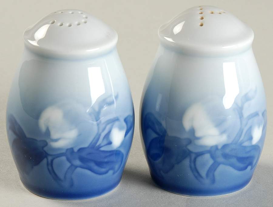 Christmas Rose Salt & Pepper Set by Bing & Grondahl-1