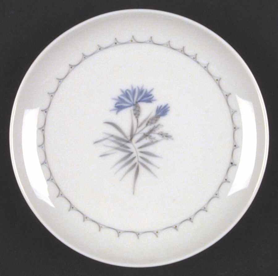 Cornflower Bread & Butter Plate by Bing & Grondahl-1