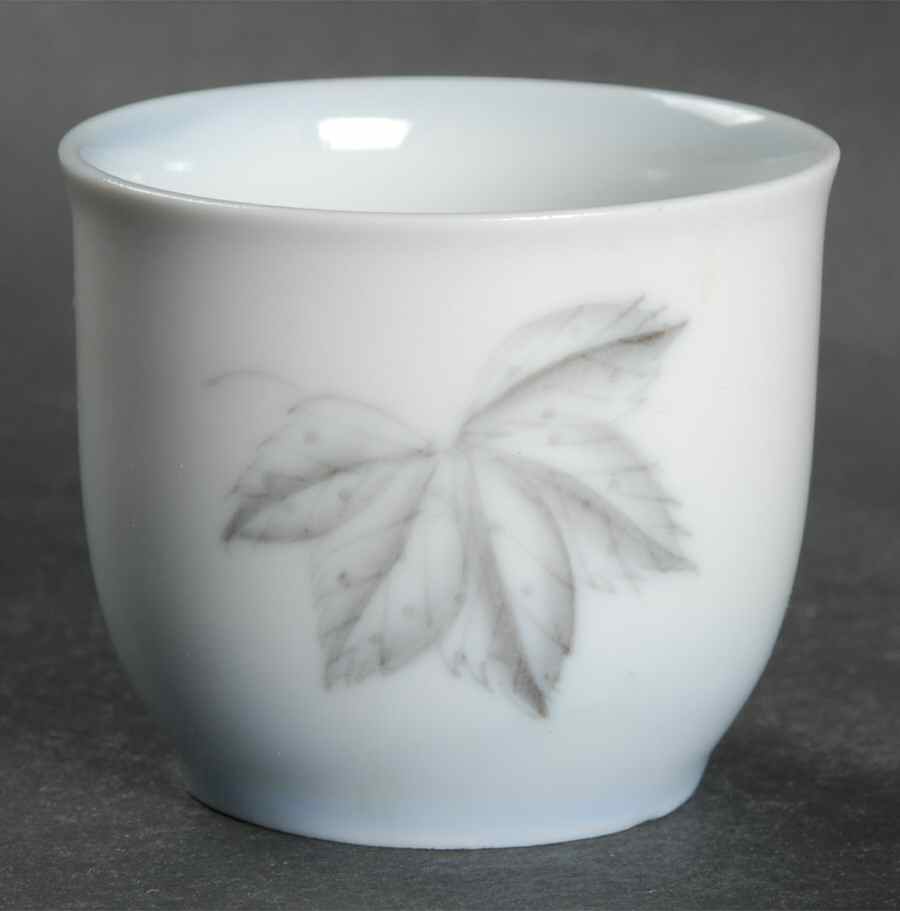 Falling Leaves Sake Cup by Bing & Grondahl-1