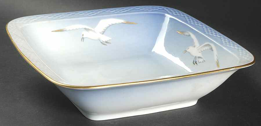 Seagull 8" Square Vegetable Bowl by Bing & Grondahl-1