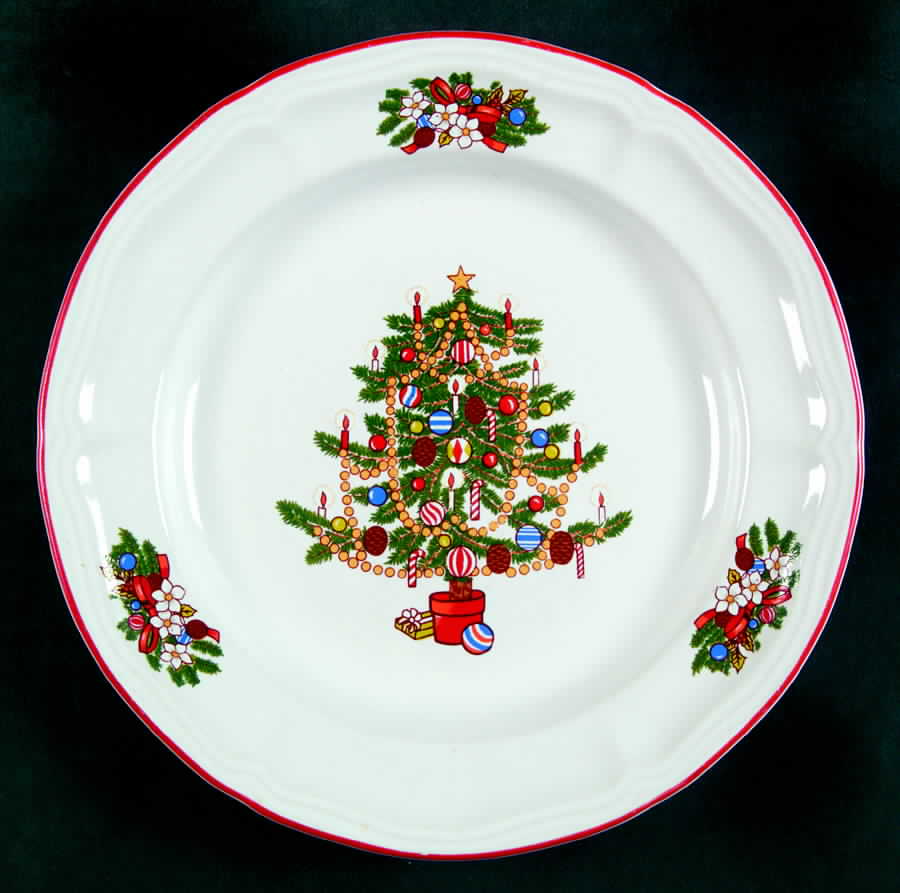Joy To The World Salad Plate by Brick Oven-1