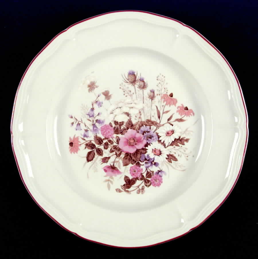Meadow Flowers Dinner Plate by Brick Oven-1