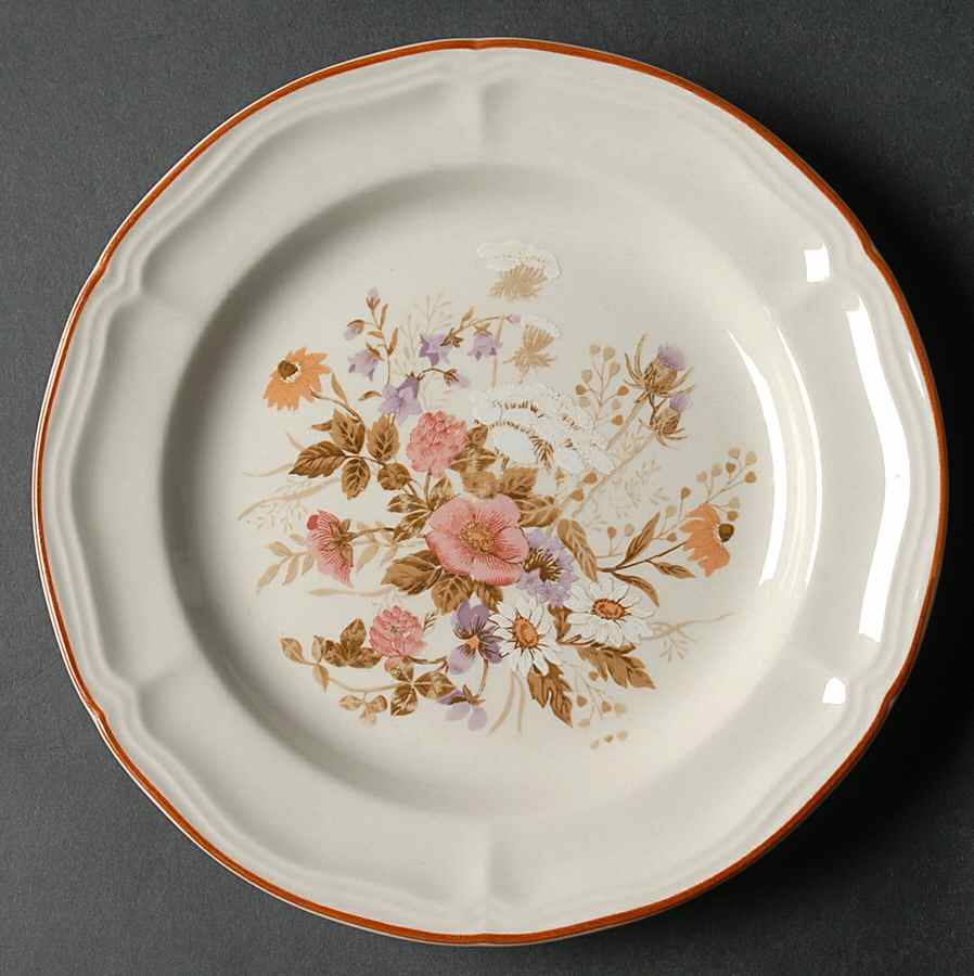 Meadow Flowers Salad Plate by Brick Oven-1