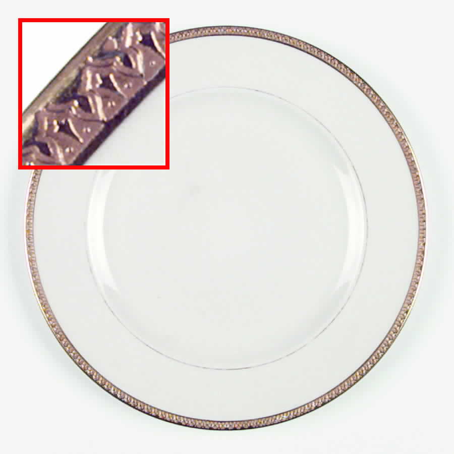A4 (USA) Luncheon Plate by Morgan Belleek (USA)-1