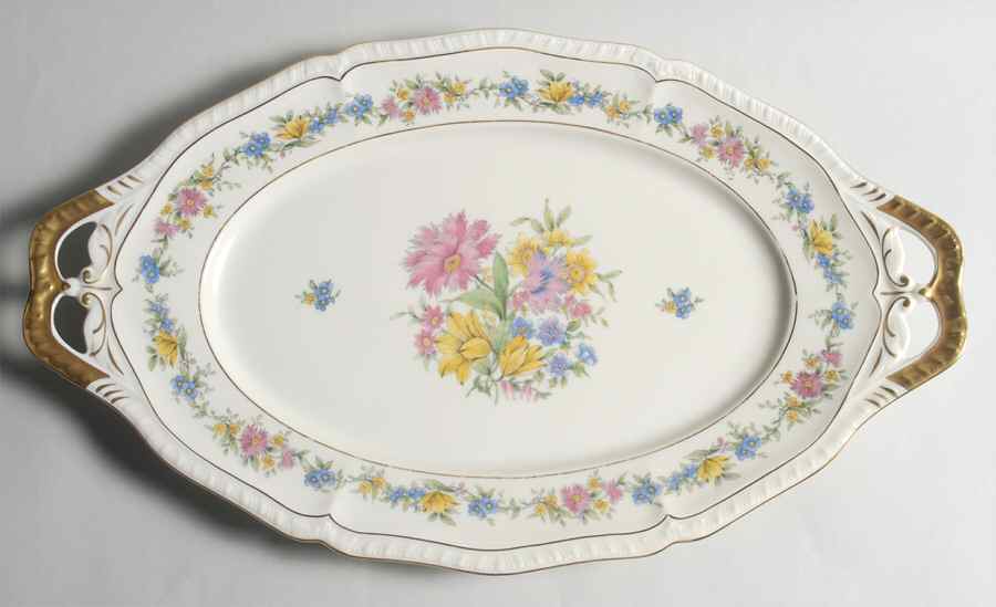Adelphia 18" Oval Serving Platter by Black Knight-1