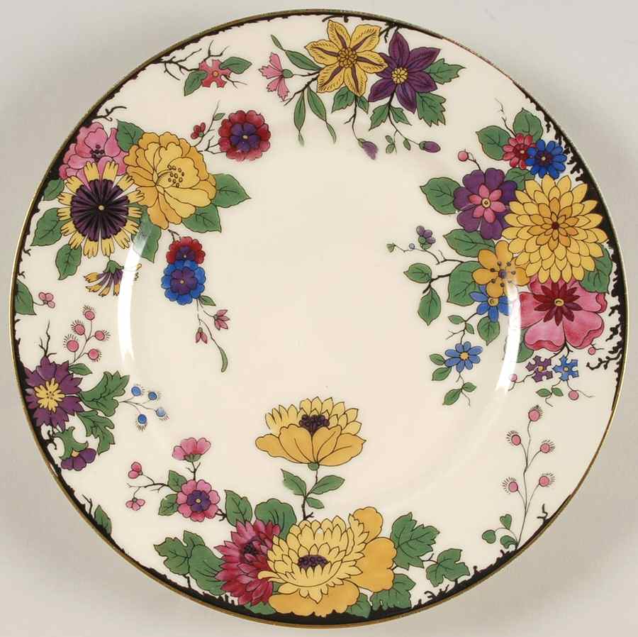 Autumnleaves Luncheon Plate by Black Knight-1