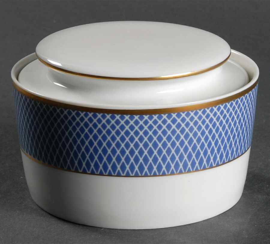 Blue Skies Sugar Bowl & Lid by Block-1