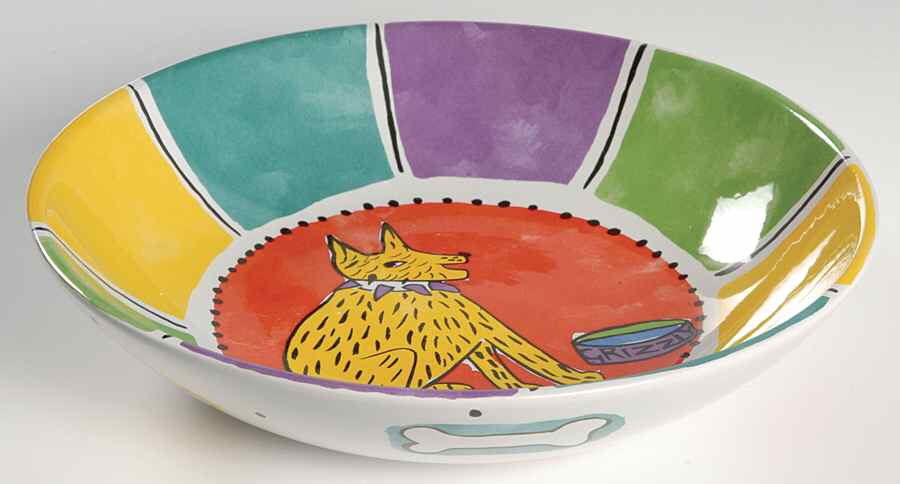 Cat and Dog 9" Individual Pasta Bowl by Block-1