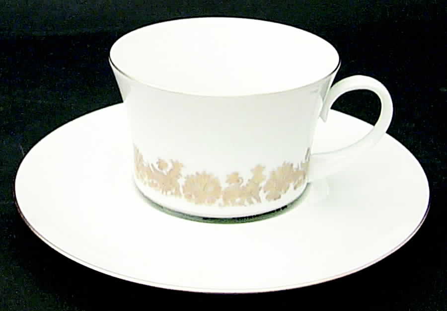 Castilla Flat Cup & Saucer Set by Block-1