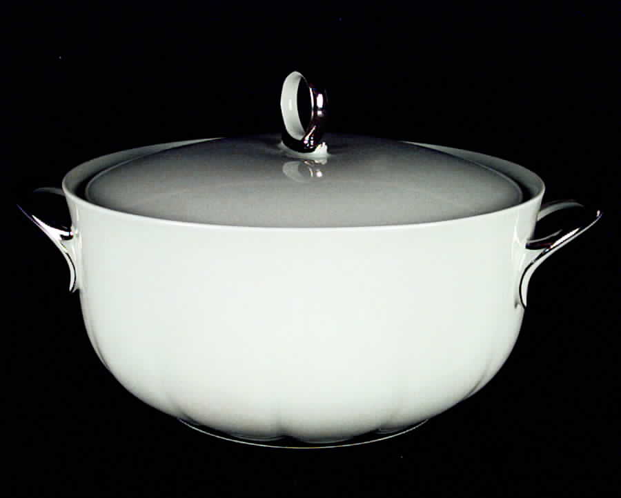 Cote D'Argent Round Covered Vegetable by Block-1