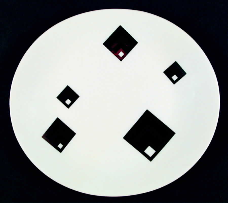Meteor Salad Plate by Block-1