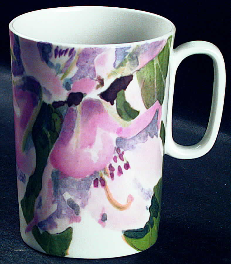 Pink Rhododendron Mug by Block-1