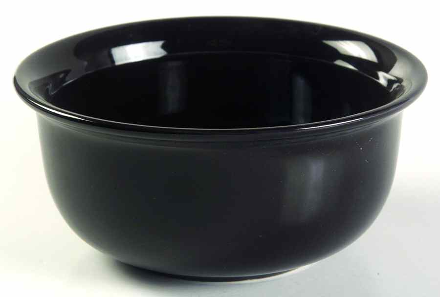 Rainbow Black Coupe Cereal Bowl by Block-1